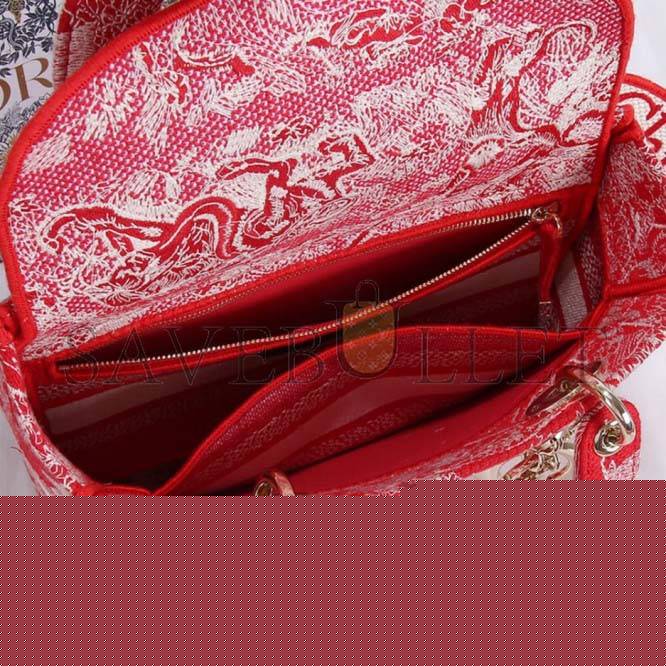 D*or medium lady d-lite bag m0565orgo_m929 (24cm*20cm*11cm)